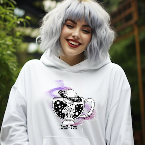 'A Little Dose of Reali-Tea' Unisex Hoodie Sweatshirt - Say Bloom