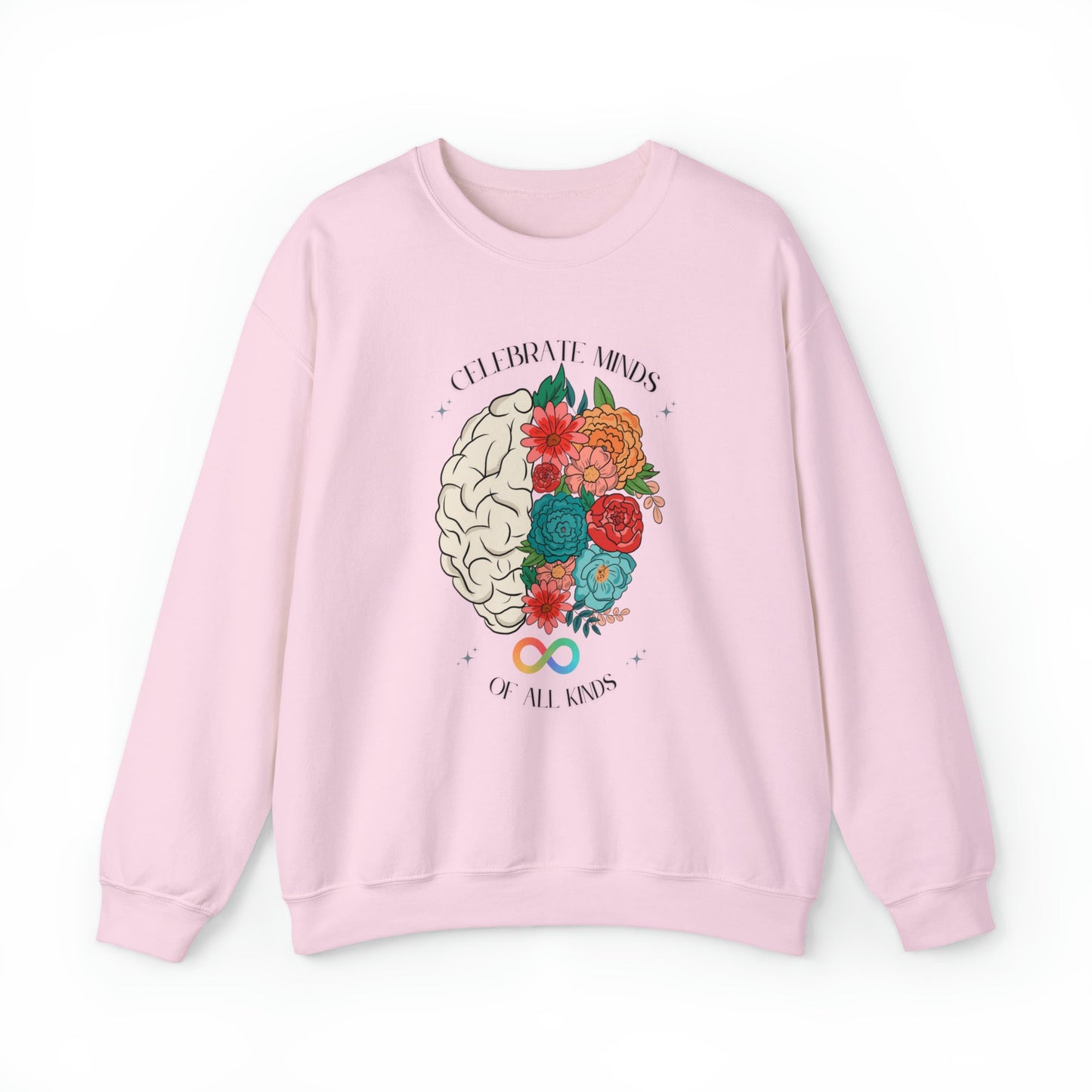 "Celebrate Minds of All Kinds" Unisex Crewneck Sweatshirt - Say Bloom