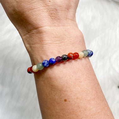 Chakra Alignment Crystal Energy Bracelet: Inner Energy Ensemble - Say Bloom