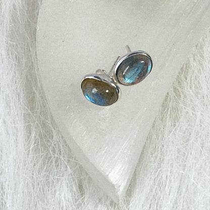 Labradorite 'Mystic Aura' Earrings - Say Bloom