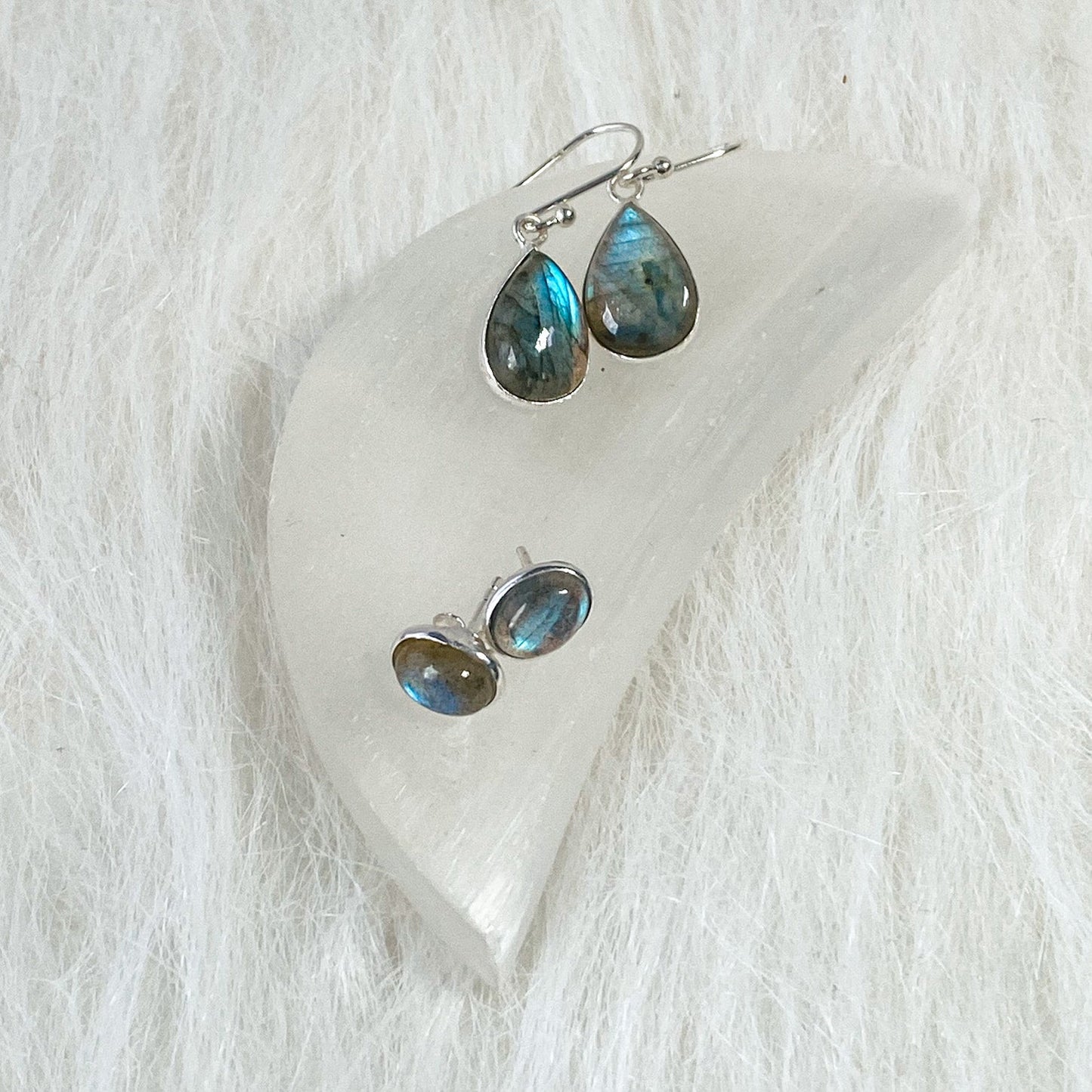 Labradorite 'Mystic Aura' Earrings - Say Bloom