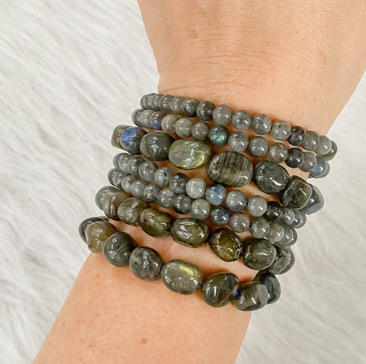 Labradorite Transformation Energy Bracelet - Say Bloom