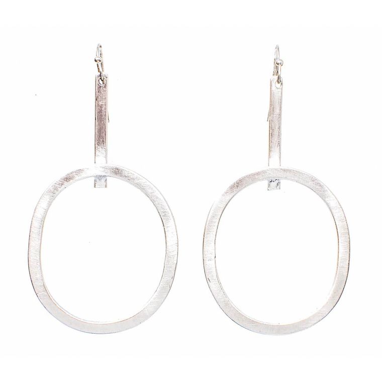 Minimalist Elongated Hoops