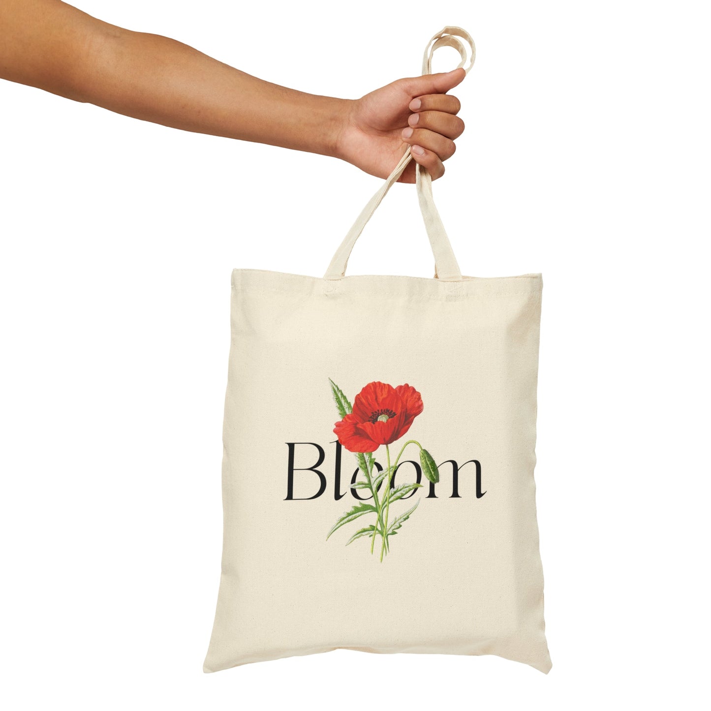 'Perfect Bloom' Canvas Tote Bag - Say Bloom