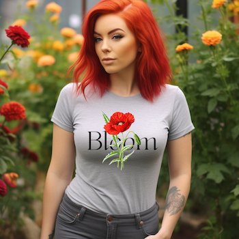 'Perfect Bloom' Unisex Short Sleeve Tee - Say Bloom