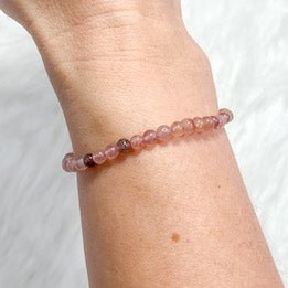 Radiate Love and Compassion: Strawberry Quartz Energy Bracelet - Say Bloom