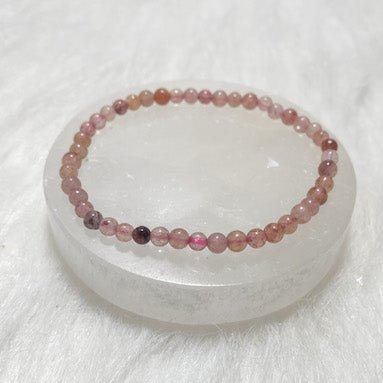 Radiate Love and Compassion: Strawberry Quartz Energy Bracelet - Say Bloom