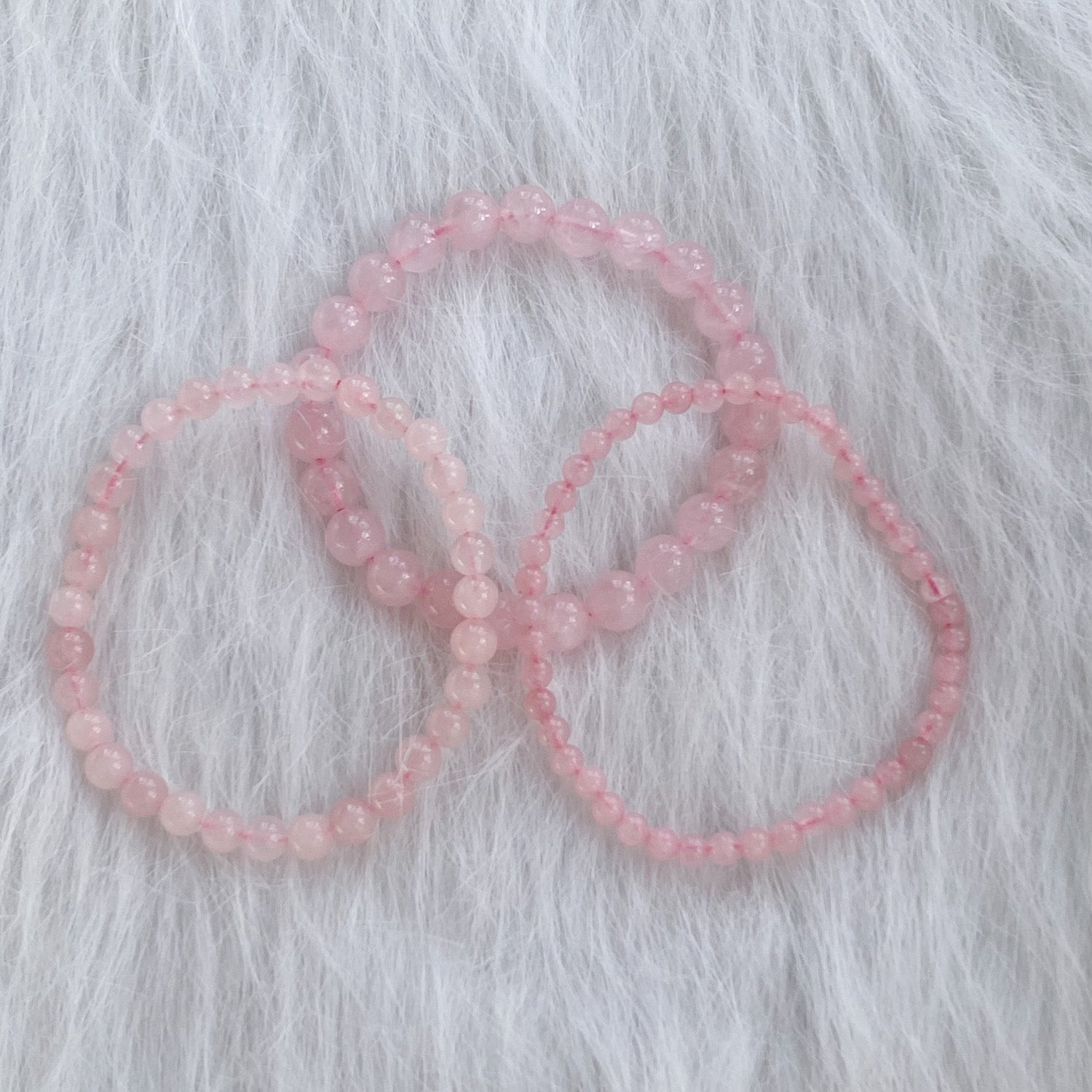 Rose Quartz Energy Bracelets - Say Bloom