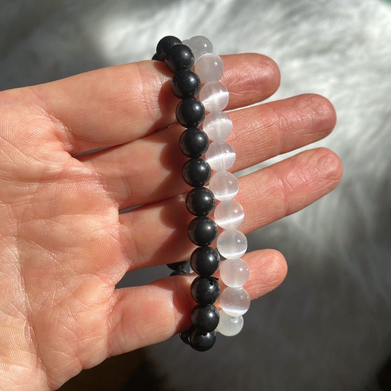 Ultimate Balance Energy Bracelet Stack - Say Bloom